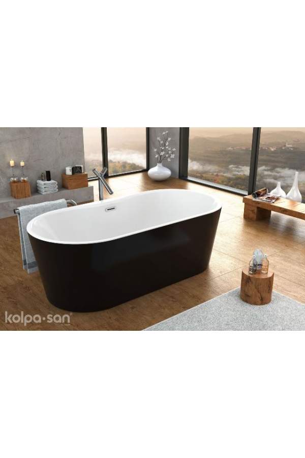Ванна акриловая Kolpa-San Comodo FS 185x90 Black