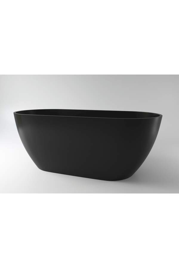 Ванна каменная Holbi Venus 170x80 SD 1.01.001.11.3.1.1.9005 двухцветная матовая RAL