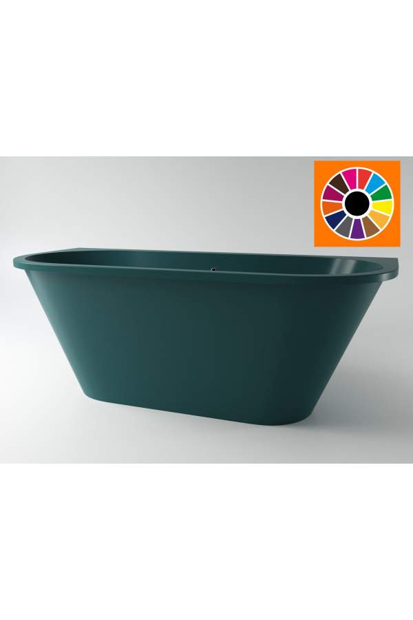Ванна каменная Holbi Galatea 170x77 SC цветная матовая RAL