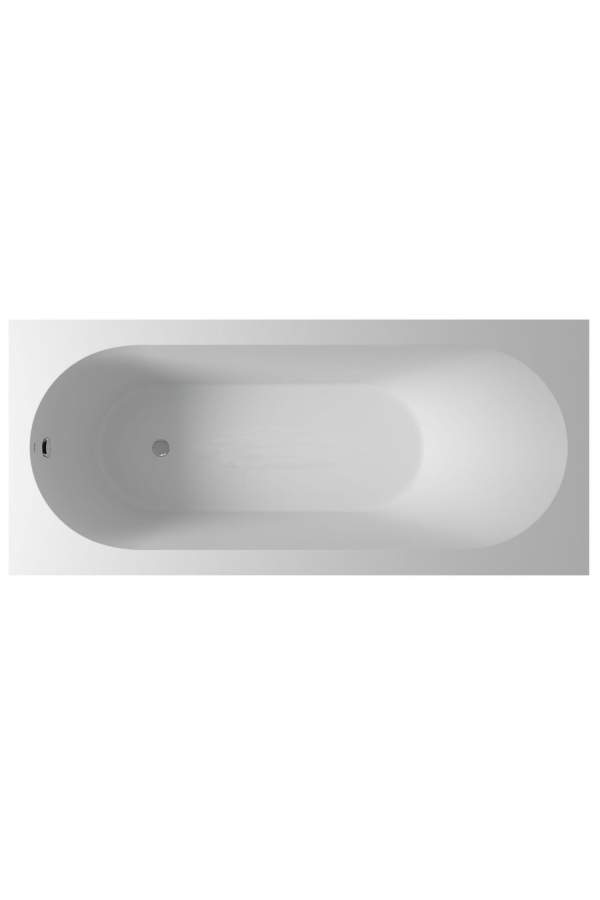 Ванна каменная Holbi Orion 170, из Solid Surface, встраиваемая