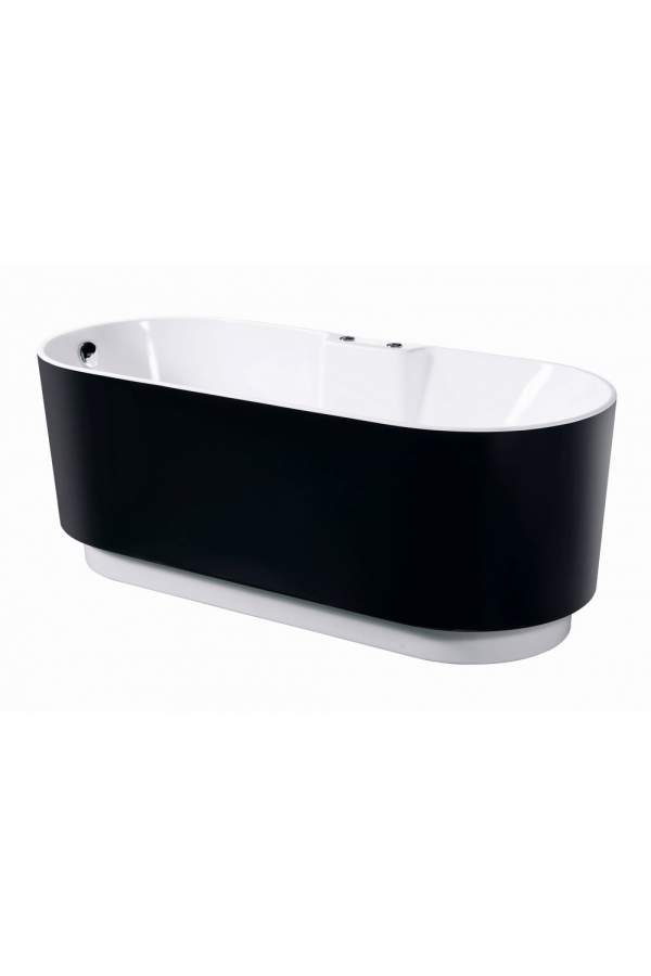 Ванна аэромассажная Orans NL-601 FTSH Black 175x75