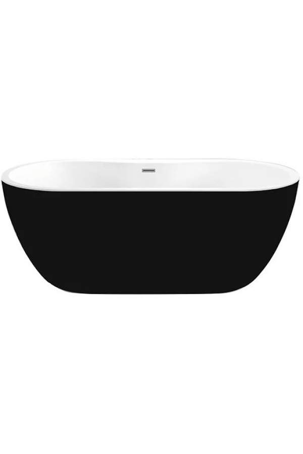 Ванна акриловая Black&White Black Swan SB111 BLACK 180x75 белый глянец/черный