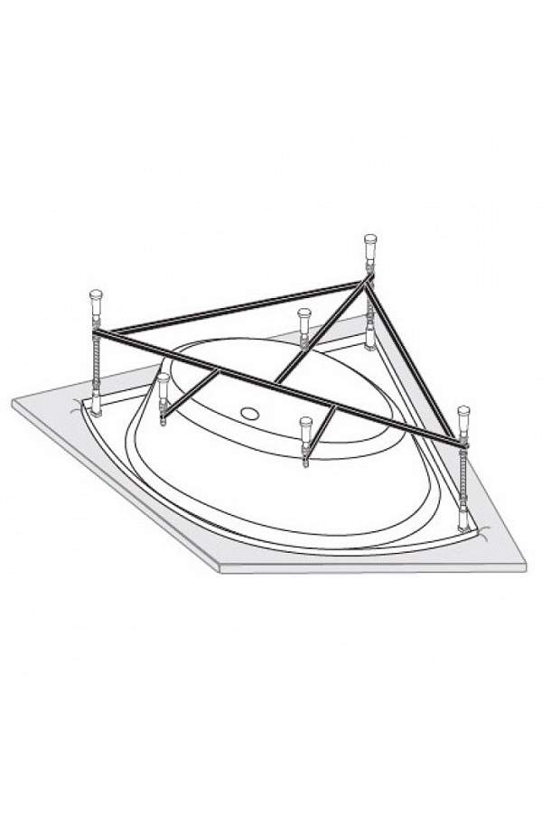 Каркас к ванне Vagnerplast Iris VPK143143 143x143