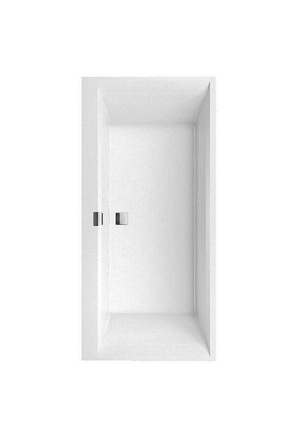Ванна квариловая Villeroy&Boch Squaro Edge 12 190x90 белая UBQ190SQE2DV-01