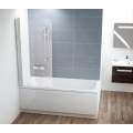Шторка для ванны Ravak Chrome CVS1-80 Left профиль блестящий стекло прозрачное Шторка для ванны Ravak Chrome CVS1-80 Left профиль блестящий стекло прозрачное