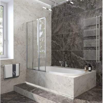Душевая шторка Veconi Palau PL-73L 120x150 левая