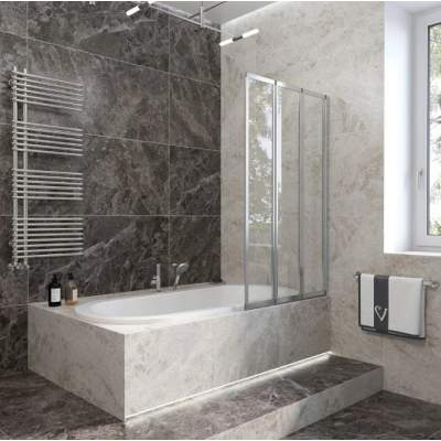 Душевая шторка Veconi Palau PL-73R 120x150 правая