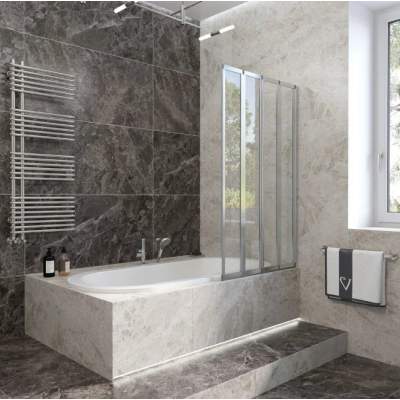 Душевая шторка Veconi Palau PL-74R 120x150 правая