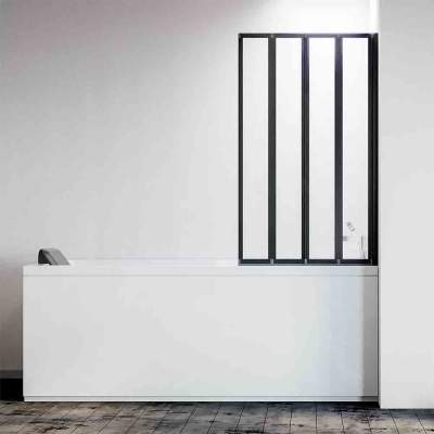 Душевая шторка Veconi Palau PL-74BL 90x150 правая