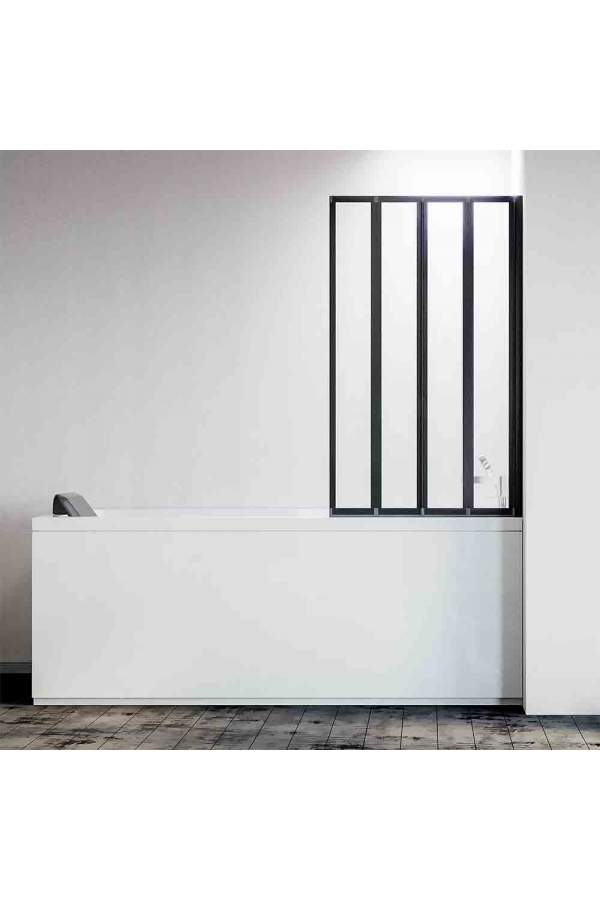 Душевая шторка Veconi Palau PL-74BL 90x150 правая