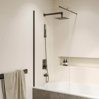 Душевая шторка RGW SC-051B 60x150 стекла прозрачные, профиль черный