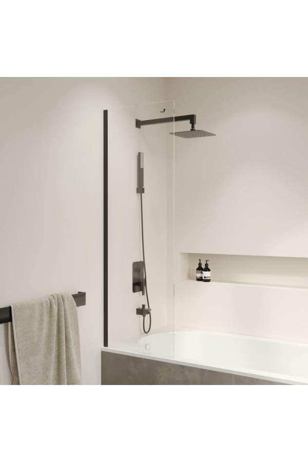 Душевая шторка RGW SC-056B 30x150 стекла прозрачные, профиль черный