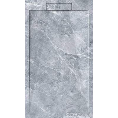 Душевой поддон Esbano ESP-LM128VG 120x80 серый мрамор