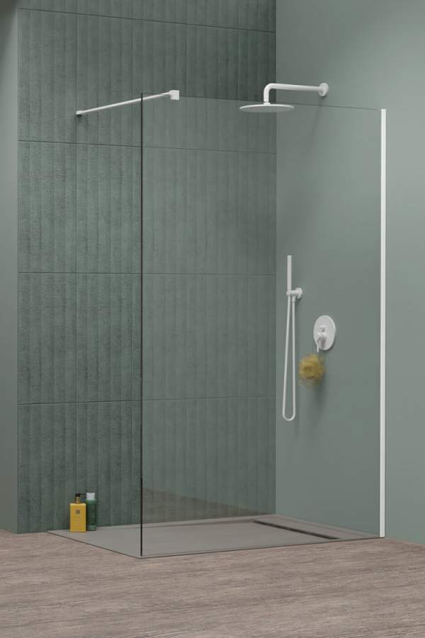 Душевая кабина Radaway Modo New White II 115 стекло прозрачное, профиль белый