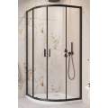 Душевая кабина Radaway Alienta Black A 90x90 стекло прозрачное, профиль черный