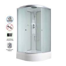 Душевая кабина Avacan C3080 80x80 стандарт, стекла матовые, профиль хром