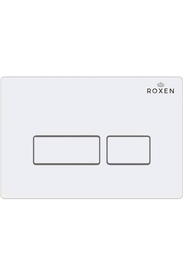 Клавиша смыва Roxen Caspia 410280W белая