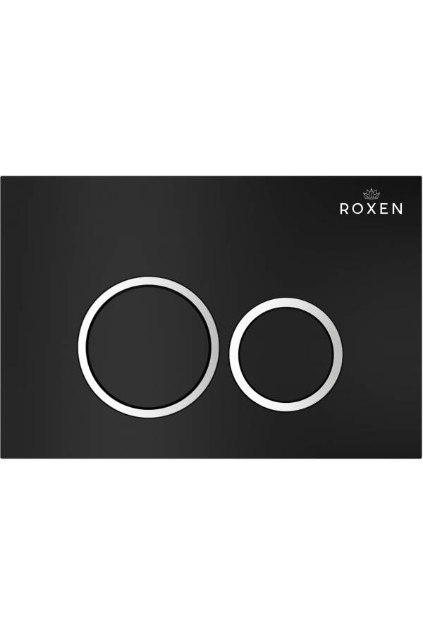 Клавиша смыва Roxen Santi 410260B черная