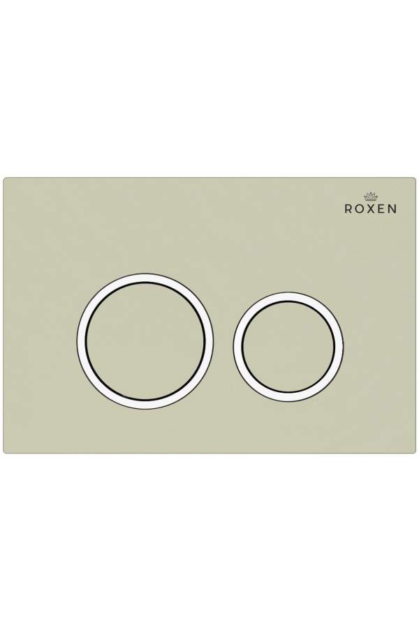 Клавиша смыва Roxen Santi 410260BG пастель бежевый