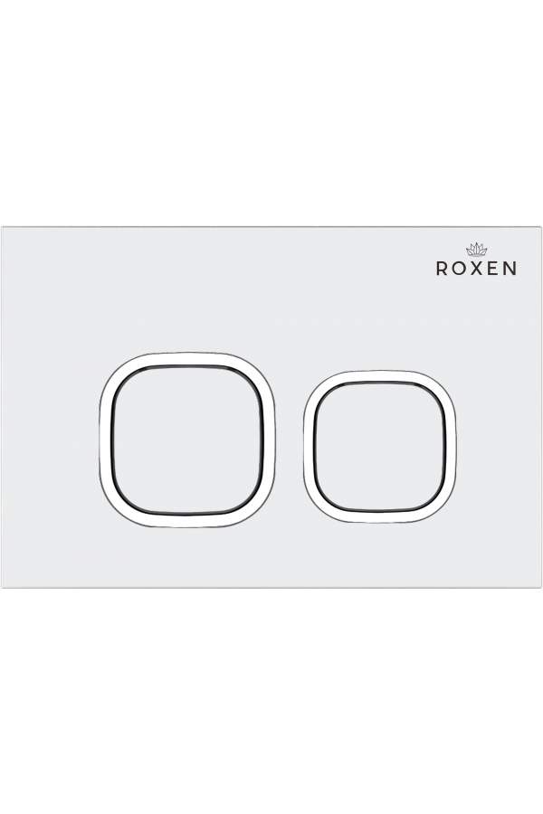 Клавиша смыва Roxen Santi 410280W белая