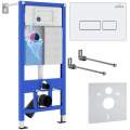 Инсталляция Roxen StounFix Dual Fresh 710200 с клавишей смыва Caspia 410280W с аромадозатором Инсталляция Roxen StounFix Dual Fresh 710200 с клавишей смыва Caspia 410280W с аромадозатором