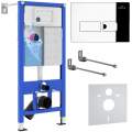 Инсталляция Roxen StounFix Dual Fresh 710200 с клавишей смыва Caspia 410280CH с аромадозатором Инсталляция Roxen StounFix Dual Fresh 710200 с клавишей смыва Caspia 410280CH с аромадозатором
