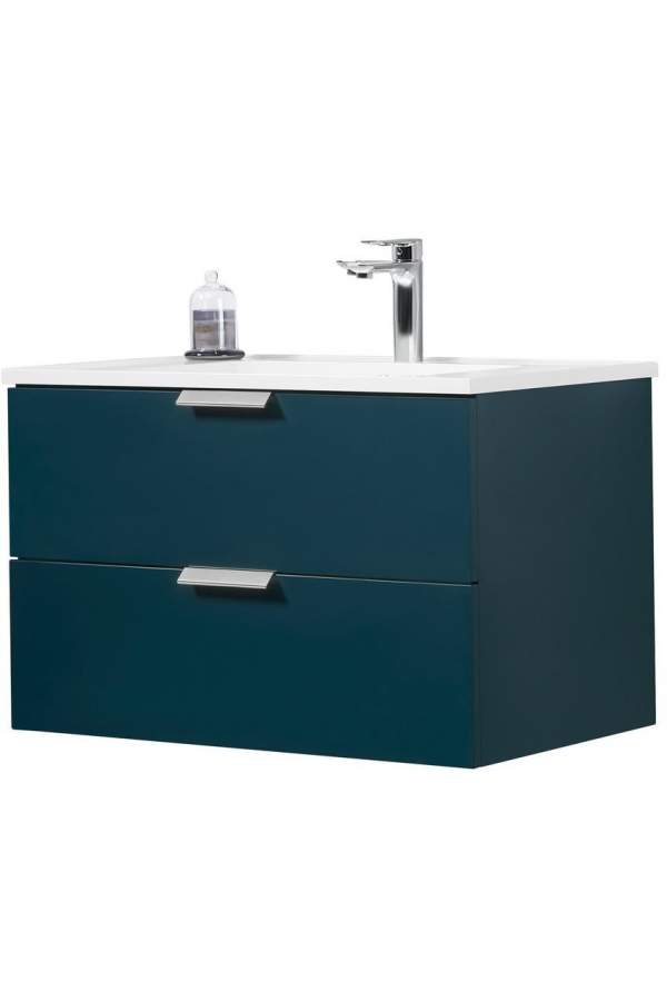 Тумба с умывальником Orans BC-0901 800 Ocean blue matt