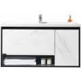 Тумба с умывальником Orans BC-0903 1000 dark grey / white marble