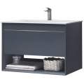 Тумба с умывальником и столешницей Orans BC-1125-800 dark grey Тумба с умывальником и столешницей Orans BC-1125-800 dark grey