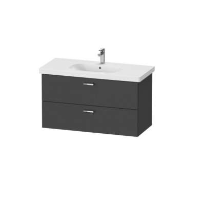 Тумба под раковину Duravit XBase 100х45,8 с раковиной 03421000002/XB619304949