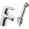 Смеситель для умывальника с гигиеническим душем Hansgrohe Focus 31926000 Смеситель для умывальника с гигиеническим душем Hansgrohe Focus 31926000