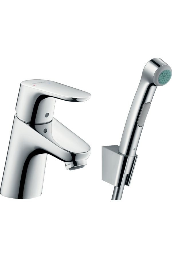 Смеситель для умывальника с гигиеническим душем Hansgrohe Focus 31926000