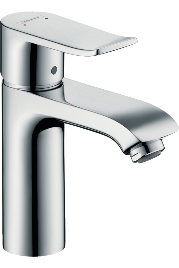 Смеситель для умывальника Hansgrohe Metris 31080000 c донным клапаном
