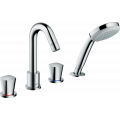 Смеситель врезной на борт ванны Hansgrohe Logis 71314000