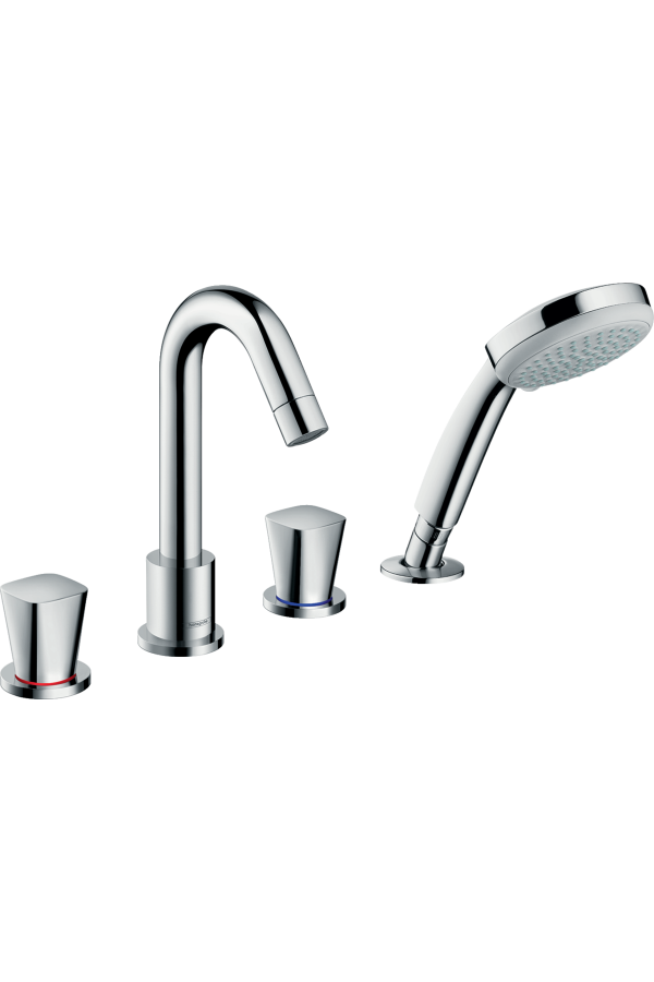 Смеситель врезной на борт ванны Hansgrohe Logis 71314000