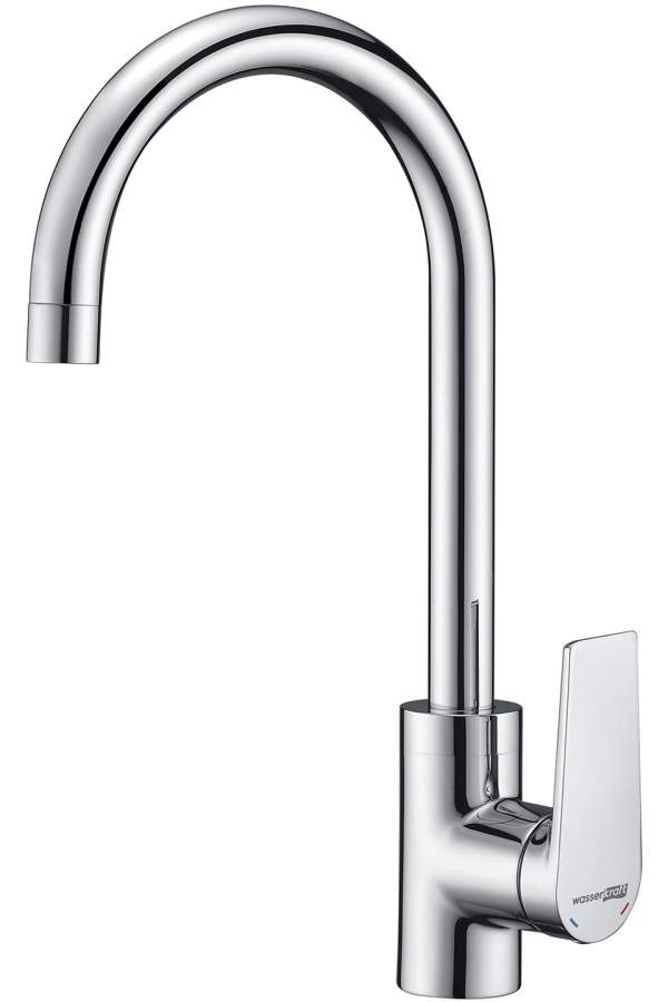 Смеситель для кухни Wasserkraft Lopau 3207 хром