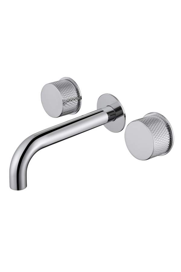Смеситель для раковины скрытого монтажа Abber Wasser Kreis AF81122 хром