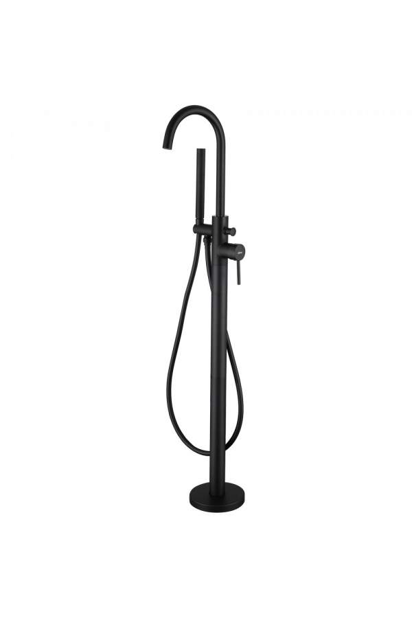 Смеситель напольный ABBER Wasser Kreis AF8115B черный матовый