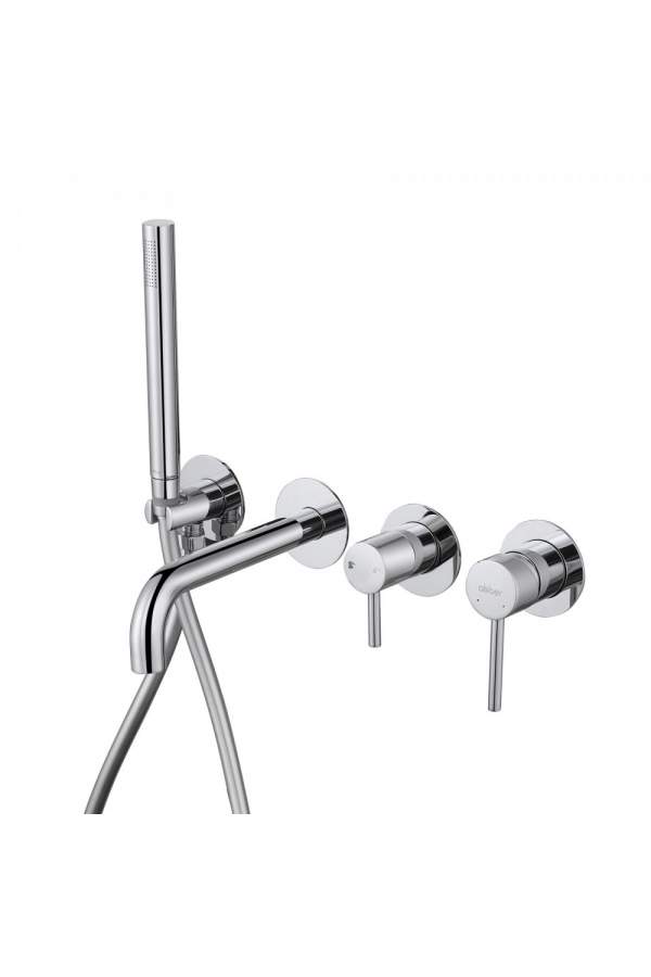 Смеситель для ванны ABBER Wasser Kreis AF8130 хром