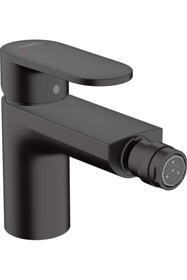 Смеситель для биде Hansgrohe Vernis Blend 71210670 с донным клапаном черный матовый