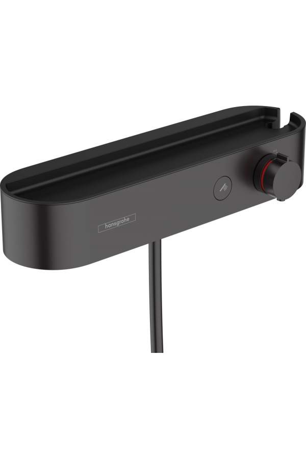 Термостат для душа HansgroheShowerTablet Select 400 24360670 матовый черный