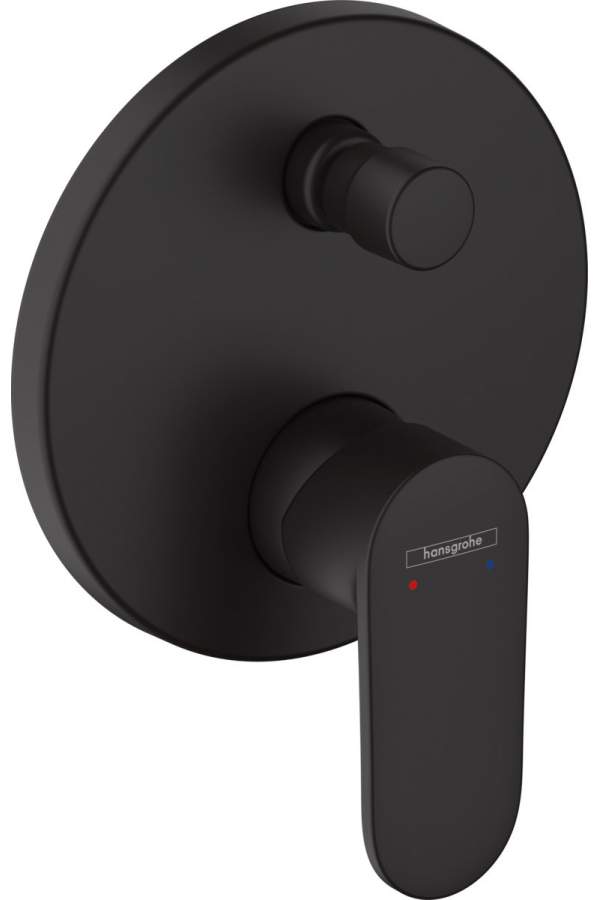Смеситель для ванны Hansgrohe Vernis Blend 71466670 черный матовый