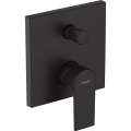 Смеситель для ванны Hansgrohe Vernis Shape 71468670 черный матовый Смеситель для ванны Hansgrohe Vernis Shape 71468670 черный матовый