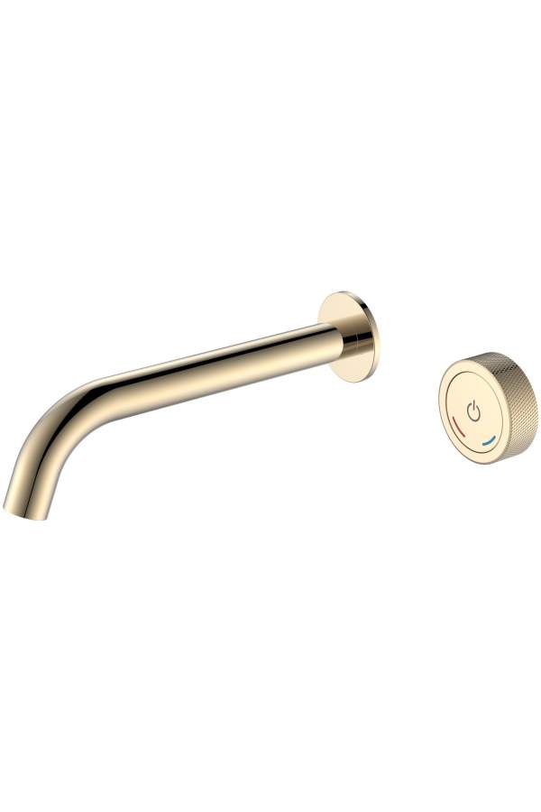 Смеситель скрытого монтажа для умывальника Boheme Tech Gold 158/2-G золото
