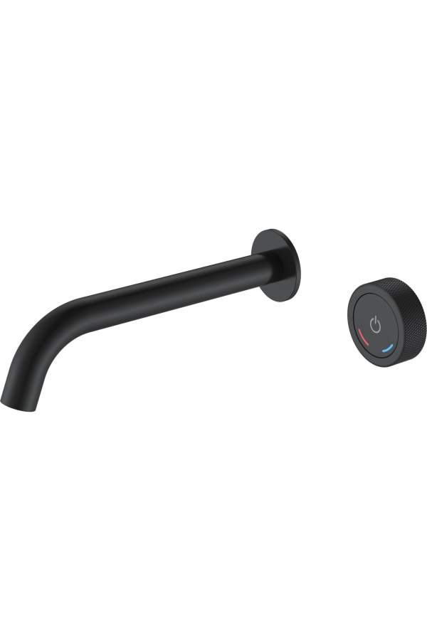 Смеситель скрытого монтажа для умывальника Boheme Tech Black 158/2-B черный