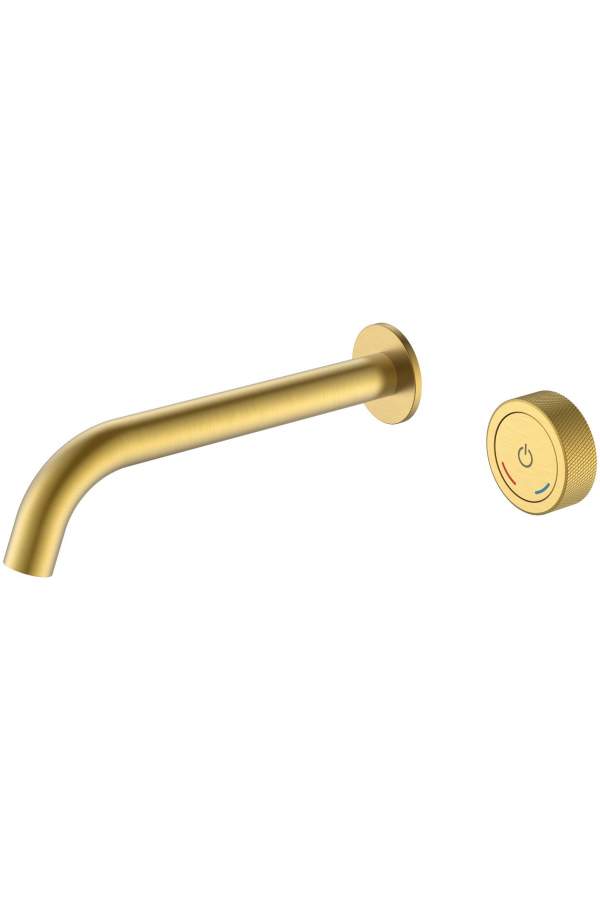 Смеситель скрытого монтажа для умывальника Boheme Tech Matt Gold 158/2-MG матовое золото