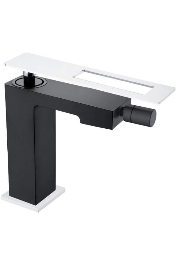 Смеситель для биде Boheme Q 146-BCR Black Chrom