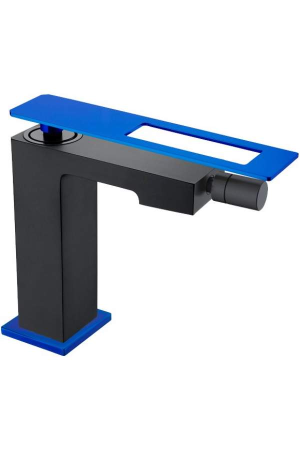 Смеситель для биде Boheme Q 146-BUW Black Ultramarine