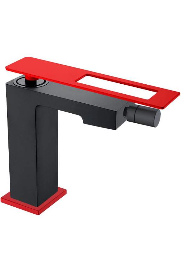 Смеситель для биде Boheme Q 146-BR Black Red