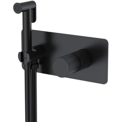 Смеситель для биде Boheme Stick Linea Black черный